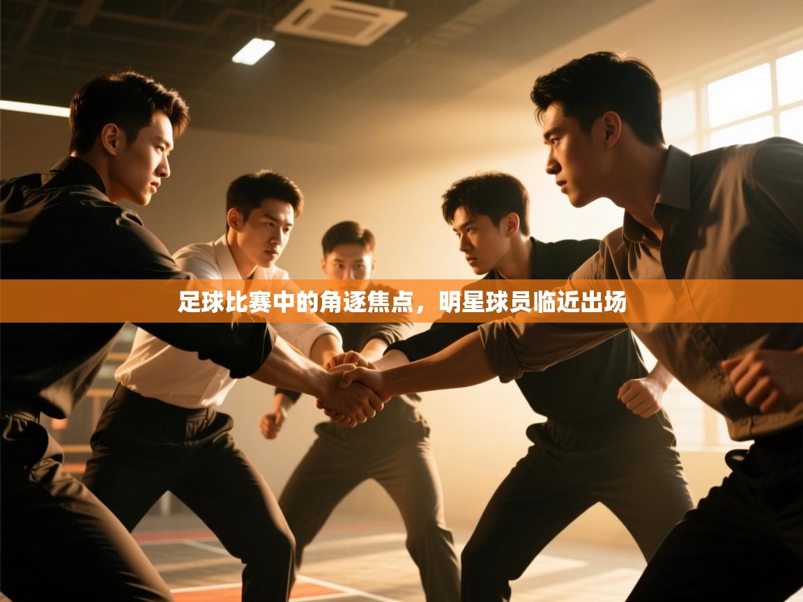 足球比赛中的角逐焦点，明星球员临近出场  第1张